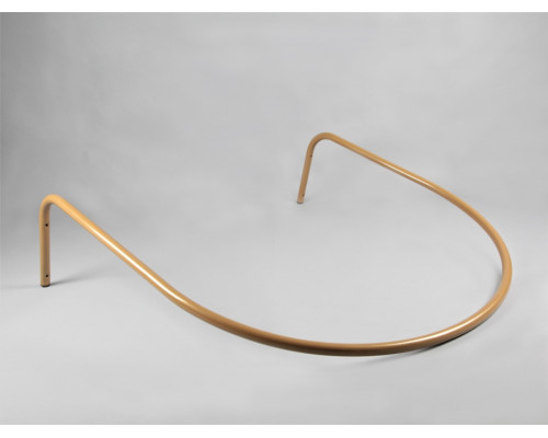 5М-Р Кабина примерочная полукруглая, 1000х1000х325Н мм, золото