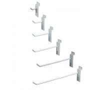 A*291/5 Крючок, длина 150мм, d=5мм, без наконечника, белый