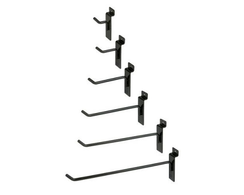 A*293/5 Крючок, длина 250мм, d=5мм, без наконечника, черный