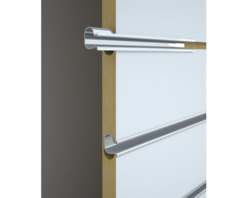 AL12/1 Вставка алюминиевая защелкивающаяся, L=1,2 м