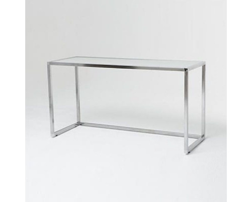 AST-07/1200 (хром) Столик демонстрационный средний, столешница ЛДСП, 1200Lх600Hх450Dмм