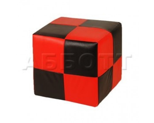 BN-004A (шахмат/белый/чёрный) Банкетка куб 370х340х340мм