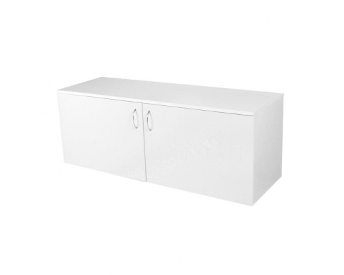 CBDO Эконом-тумба с двумя дверками с ручками, 1200х400х455Н мм, ЛДСП, цвет белый