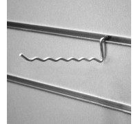 ЕК107-200 Крючок-змейка, L=200мм, цинк