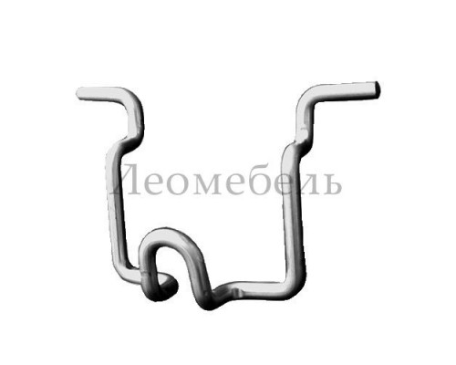 ЕК321 Крючок универсальный, цинк