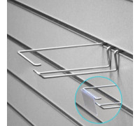 ЕК326-150 Еврокрючок без ценникодержателя, L=150мм, цинк