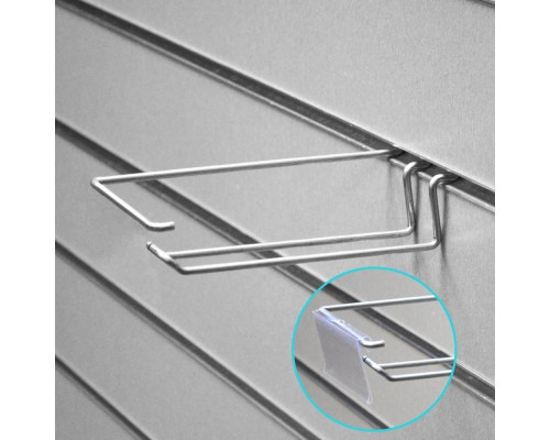 ЕК326-250 Еврокрючок без ценникодержателя, L=250мм, цинк