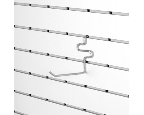 ЕКР592 Крючок для перфорированной панели одинарный, L=200мм