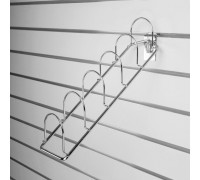 F122c Вешало для сумок, хром