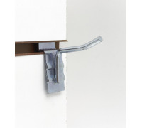 F290/5 Крючок 100мм, d.5мм, цинк хроматированный, без наконечника