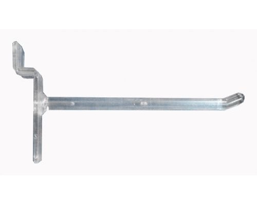 FP290 Крючок пластиковый 100мм, прозрачный