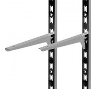 G009-350 Кронштейн для полки, L=350мм, хром