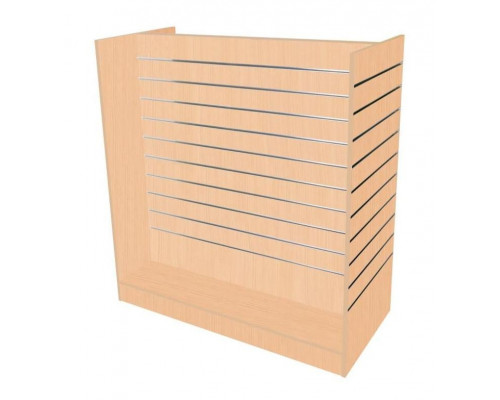 GH-1200 Гондола Н-образная, напольная, невский бук (2эл.) 1246х604х1310мм, (МДФ/ЛДСП) , пазы 100 мм