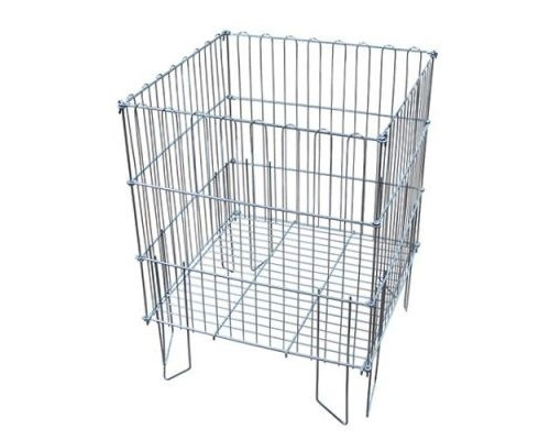 К1У Корзина для распродаж с усиленным дном 600х600, цинк