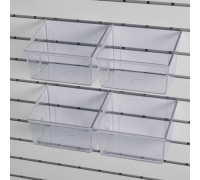 К362 Контейнер подвесной для Кросспанели, 148х120х100мм, прозрачный