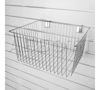 F198c Корзина 300x300x200мм, хром