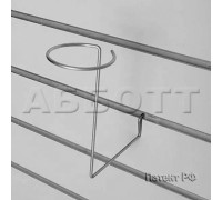 ЕК120 Подставка для шляп под "горшок" F17, 205Lx185H мм, d=70мм, цинк