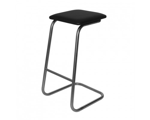 SSB Стул барный 450х410х755, бежевый/нео хром