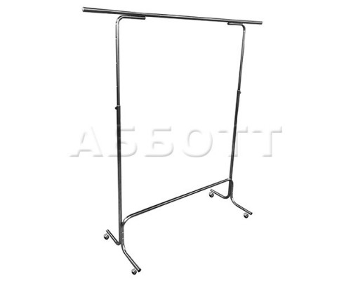 5MR-11* (белый матовый) Вешало напольное регулируемое, 1800Lх1250-2000Hx500Dмм
