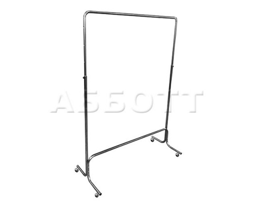 5MR-01* (белый матовый) Вешало для одежды напольн. одинарн. рег. , 1200Lх1250-2000Hx500D