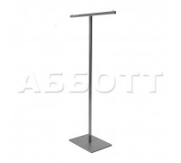 AST-21 Вешало металлическое, 1400*700 мм, основание МДФ платина (2 эл.)