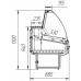 Витрина Айсберг Оптима-СП 1,6 холодильная