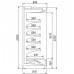 Холодильная горка Ариада Женева-1 ВС 55.85H-2500