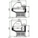 Холодильная витрина Ариада Белинда ВС 2-130 с полкой