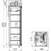Шкаф холодильный Фармацевтический ШХФ-500-НСП