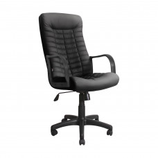Кресло Atlantis экокожа чёрное