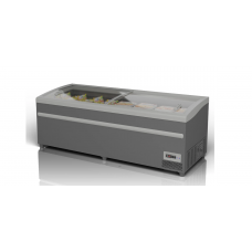 Ларь-бонета Arctica 250 НТ/СТ (RAL 7037) с делителями и решетками