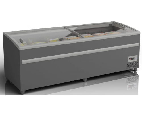Ларь-бонета Aura 250 НТ/СТ (RAL 7016) с корзинами