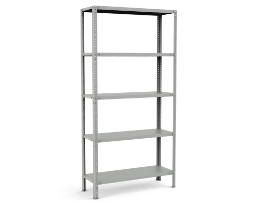 Архивный стеллаж серии СТ 2500х1000х400, 5 полок 40
