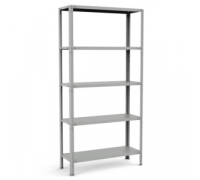 Архивный стеллаж серии СТ 2500х1000х500, 5 полок 40