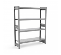 Стеллаж грузовой СГР оцинкованный 2000х2100х800 4 яруса