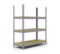 Стеллаж среднегрузовой СГФ 1500х1500х800 мм, 3 полки