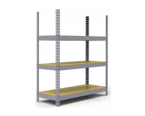 Стеллаж среднегрузовой СГФ 1500х1500х800 мм, 3 полки