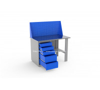 Верстак однотумбовый ВС-1400/Т2/0 №420