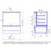 Витрина кондитерская Элка Вена ПСВ 1,00