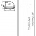 Витрина барная холодильная Carboma ВХСв-1,8 под 8 гастроёмкостей