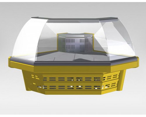 Холодильная витрина Lida MIDI угол внешний