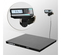 Весы 4D-PM-15/15-3000-RL платформенные напольные с печатью этикеток до 3000 кг