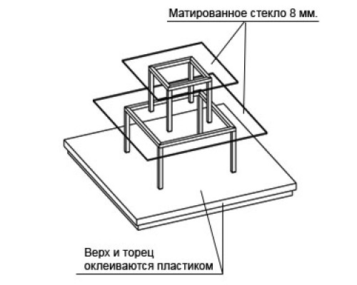 Пирамида на подиуме LGK.009.004