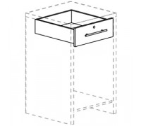 OVG55-U1.2 Ящик с замком для углового внутреннего прилавка FIN.DSKDRV.55.IN.00