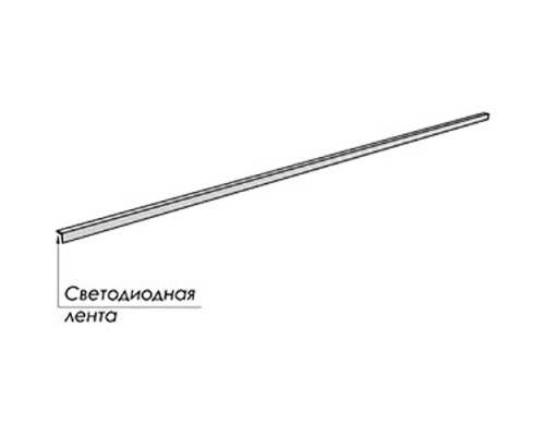 Светильник LED 410 (на фриз, теплый белый) Okтa.050V.HWH