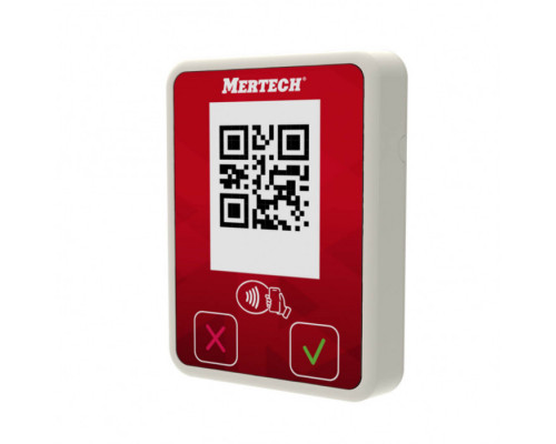 Терминал оплаты СБП Mertech Mini с NFC белый/красный