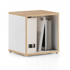 Gutta Модуль мебельный 35х35х30 см, 1 секция, белый, эвок