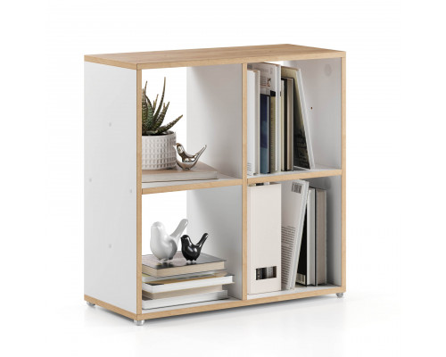 Gutta Модуль мебельный 68х68х30 см, 4 секции, белый, эвок