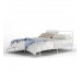 Кровать Meza Plus 160х200 см белая