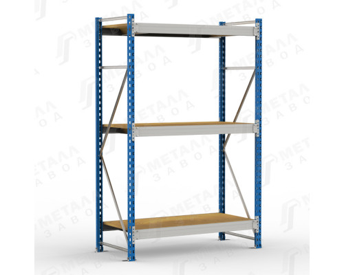 SGR-V-ДСП 1583-2.0 стеллаж до 500 кг на ярус ДСП полка